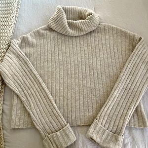 Cream Women’s Turtleneck